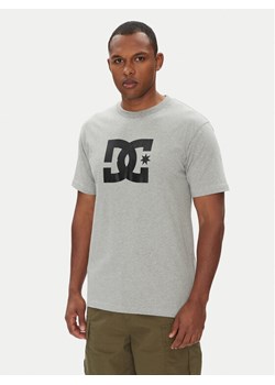 DC T-Shirt ADYZT05373 Szary Regular Fit ze sklepu MODIVO w kategorii T-shirty męskie - zdjęcie 184231874