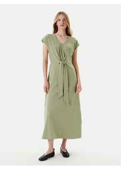 United Colors Of Benetton Sukienka letnia 3FJHDV01T Zielony Regular Fit ze sklepu MODIVO w kategorii Sukienki - zdjęcie 184231881