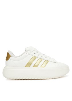 adidas Sneakersy Grand Court Platform JR0699 Biały ze sklepu MODIVO w kategorii Buty sportowe damskie - zdjęcie 184231892