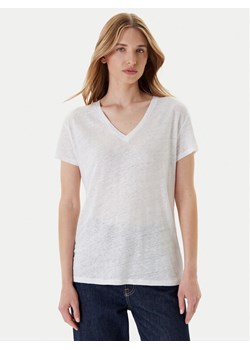 United Colors Of Benetton T-Shirt 37UJD401Q Biały Regular Fit ze sklepu MODIVO w kategorii Bluzki damskie - zdjęcie 184231893