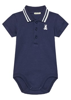 United Colors Of Benetton Body dziecięce 3CDIAB00M Granatowy ze sklepu MODIVO w kategorii Body niemowlęce - zdjęcie 184231911