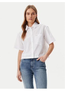 Guess Koszula W5GH98 WH7P1 Biały Regular Fit ze sklepu MODIVO w kategorii Koszule damskie - zdjęcie 184231930
