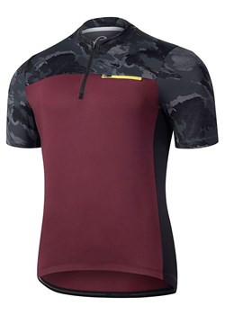 Protective Koszulka kolarska &quot;Scotch&quot; w kolorze bordowo-szarym ze sklepu Limango Polska w kategorii T-shirty męskie - zdjęcie 184234483