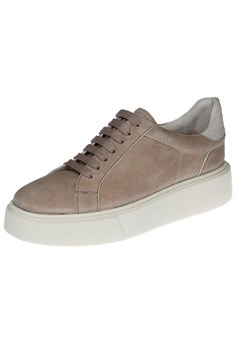 Cinque Skórzane sneakersy &quot;Laura&quot; w kolorze beżowym ze sklepu Limango Polska w kategorii Buty sportowe damskie - zdjęcie 184234530