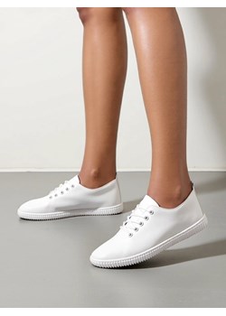 Royalfashion Damskie eko skórzane trampki Tonete ze sklepu royalfashion.pl w kategorii Trampki damskie - zdjęcie 184238022