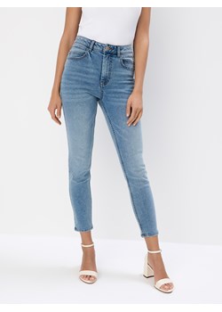 Mohito - Jeansy skinny push up PETITE - niebieski ze sklepu Mohito w kategorii Jeansy damskie - zdjęcie 184239033