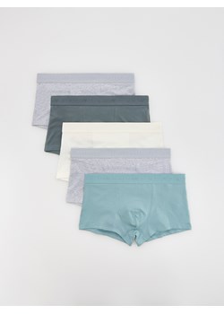 Reserved - 5 pack bokserek Classic - jasnoszary ze sklepu Reserved w kategorii Majtki męskie - zdjęcie 184239911