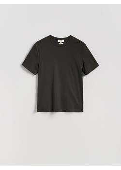 Reserved - T-shirt regular z modalem - zielony ze sklepu Reserved w kategorii T-shirty męskie - zdjęcie 184241140