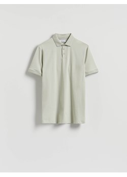 Reserved - Koszulka polo regular - jasnozielony ze sklepu Reserved w kategorii T-shirty męskie - zdjęcie 184241371