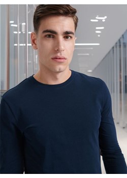 Sinsay - Koszulka - granatowy ze sklepu Sinsay w kategorii T-shirty męskie - zdjęcie 184246301