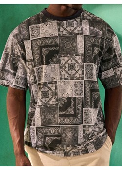 Sinsay - Koszulka z orientalnym wzorem - wielobarwny ze sklepu Sinsay w kategorii T-shirty męskie - zdjęcie 184246511