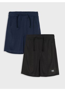 Sinsay - Szorty sportowe 2 pack Active - czarny ze sklepu Sinsay w kategorii Spodenki chłopięce - zdjęcie 184246512
