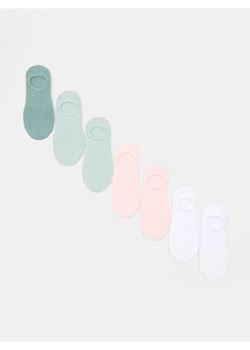 Sinsay - Skarpetki stopki 7 pack - wielobarwny ze sklepu Sinsay w kategorii Skarpetki damskie - zdjęcie 184246520