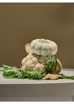Sinsay - Świecznik w kształcie dyni - biały ze sklepu Sinsay w kategorii Świeczniki - zdjęcie 184246622
