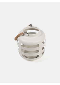 Sinsay - Metalowy lampion z uchwytem - kremowy ze sklepu Sinsay w kategorii Lampiony i lampki - zdjęcie 184246684