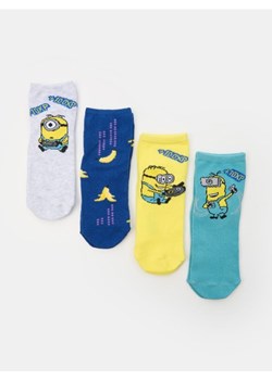 Sinsay - Skarpetki 4 pack Minions - wielobarwny ze sklepu Sinsay w kategorii Skarpetki dziecięce - zdjęcie 184246761