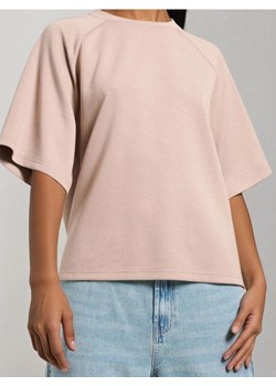 Sinsay - Bluza z domieszką wiskozy - brązowy - id: 828HO-84X - marki Sinsay - 184247003 Sinsay - Bluza z domieszką wiskozy - brązowy ze sklepu Sinsay w kategorii Bluzy damskie - zdjęcie 184247003