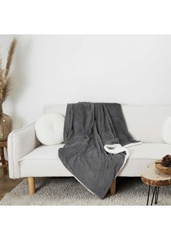 THE HOME DECO FACTORY Pled w kolorze antracytowym - 200 x 140 cm ze sklepu Limango Polska w kategorii Tekstylia - zdjęcie 184247431