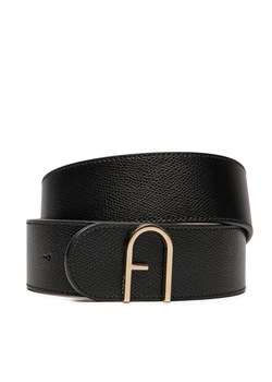 Pasek Damski Furla WC00048 ARE000 BBR00 Czarny ze sklepu eobuwie.pl w kategorii Paski damskie - zdjęcie 184248033