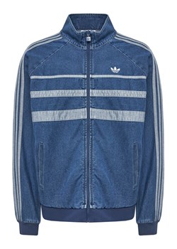 adidas Bluza adicolor First Blue Denim JX6457 Niebieski Regular Fit ze sklepu MODIVO w kategorii Bluzy męskie - zdjęcie 184248411
