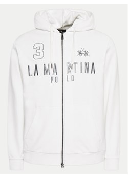La Martina Bluza YMF305 FP568 Biały Regular Fit ze sklepu MODIVO w kategorii Bluzy męskie - zdjęcie 184248422