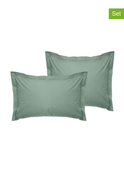 MIX&amp;MATCH Poszewki renforcè (2 szt.) w kolorze jasnozielonym na poduszkę ze sklepu Limango Polska w kategorii Poduszki dekoracyjne - zdjęcie 184249582