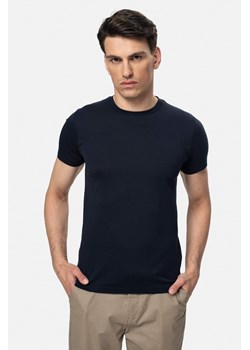 T SHIRT MUXAL GRANATOWY Z MODALEM ze sklepu Recman w kategorii T-shirty męskie - zdjęcie 184249991