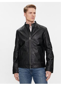 Hugo Kurtka skórzana Lokis2 50513322 Czarny Slim Fit ze sklepu MODIVO w kategorii Kurtki męskie - zdjęcie 184250770