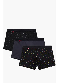 3-pack szorty męskie 3MH-054-CZA/GRF/CZA, Kolor czarno-grafitowy, Rozmiar M, ATLANTIC ze sklepu Primodo w kategorii Spodenki męskie - zdjęcie 184250913