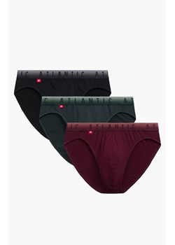 3-pack slipy męskie Sport 3MP-173-CAB/CZA/SZG, Kolor multicolour, Rozmiar M, ATLANTIC ze sklepu Primodo w kategorii Majtki męskie - zdjęcie 184250931