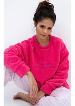 Bluza z miękkiej dzianiny typu soft Brooklyn, Kolor różowy-wzór, Rozmiar S, SENSIS ze sklepu Primodo w kategorii Bluzy damskie - zdjęcie 184251043