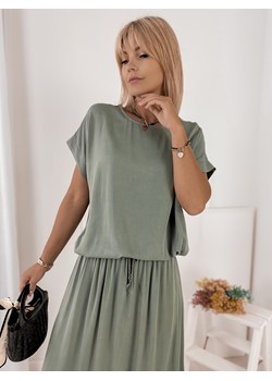 bluzka molise khaki one size ze sklepu UBRA w kategorii Bluzki damskie - zdjęcie 184251330