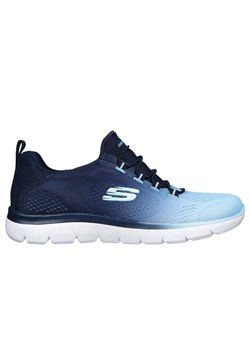 Buty Skechers Summer Bright Charmer 149536 Nvy niebieskie ze sklepu ButyModne.pl w kategorii Buty sportowe damskie - zdjęcie 184252030