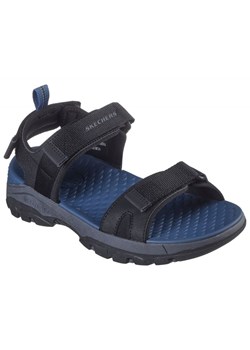 Sandały Skechers Relaxed Fit: Tresmen – Ryer M 205112-BLK czarne ze sklepu ButyModne.pl w kategorii Sandały męskie - zdjęcie 184252154