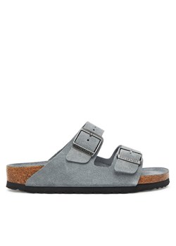Klapki Birkenstock Arizona Sfb 1030912 Szary ze sklepu eobuwie.pl w kategorii Klapki damskie - zdjęcie 184252652