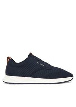 Sneakersy Tommy Hilfiger Newport 3D Premium FM0FM05527 Granatowy ze sklepu eobuwie.pl w kategorii Buty sportowe męskie - zdjęcie 184252671