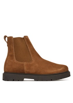 Sztyblety Birkenstock Highwood Slip On Mid 1030632 Brązowy ze sklepu eobuwie.pl w kategorii Botki - zdjęcie 184252680