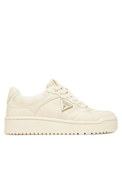 Guess Sneakersy FLTMR7 FAL12 Beżowy ze sklepu MODIVO w kategorii Buty sportowe damskie - zdjęcie 184253212