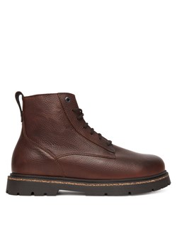Birkenstock Trapery Highwood Lace Mid 1030757 Brązowy ze sklepu MODIVO w kategorii Buty zimowe męskie - zdjęcie 184253213