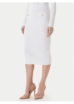 Guess Spódnica ołówkowa W5YD66 Z0130 Biały Slim Fit ze sklepu MODIVO w kategorii Spódnice - zdjęcie 184253233