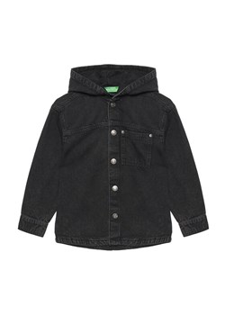 United Colors Of Benetton Koszula jeansowa 5PWACQ03X Szary Regular Fit ze sklepu MODIVO w kategorii Koszule chłopięce - zdjęcie 184253250