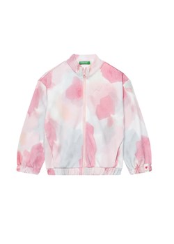 United Colors Of Benetton Bluza 35UJG503S Różowy Regular Fit ze sklepu MODIVO w kategorii Bluzy dziewczęce - zdjęcie 184253253