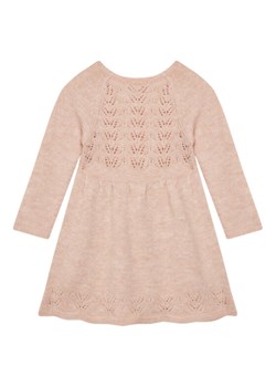 United Colors Of Benetton Sukienka dzianinowa 1055GV001 Różowy Regular Fit ze sklepu MODIVO w kategorii Sukienki dziewczęce - zdjęcie 184253271