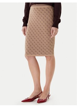 Guess Spódnica ołówkowa W4BD53 Z37K0 Beżowy Regular Fit ze sklepu MODIVO w kategorii Spódnice - zdjęcie 184253301