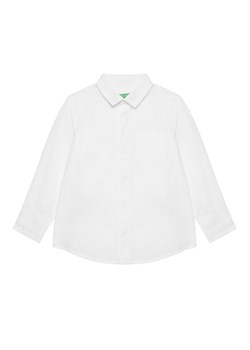 United Colors Of Benetton Koszula 59UXGQ029 Biały Regular Fit ze sklepu MODIVO w kategorii Koszule chłopięce - zdjęcie 184253323