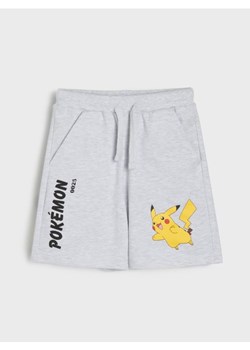 Sinsay - Szorty Pokémon - szary ze sklepu Sinsay w kategorii Spodenki chłopięce - zdjęcie 184255244