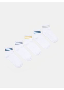 Sinsay - Skarpetki zdobione paskami 5 pack - wielobarwny - id: 668DS-MLC - marki Sinsay - 184255290 Sinsay - Skarpetki zdobione paskami 5 pack - wielobarwny ze sklepu Sinsay w kategorii Skarpetki dziecięce - zdjęcie 184255290