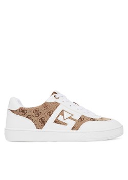 Sneakersy Guess FLTNC2 ELE12 Biały ze sklepu eobuwie.pl w kategorii Buty sportowe damskie - zdjęcie 184255333