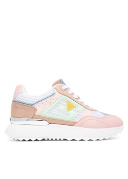 Sneakersy Guess FLTKOR ELE12 Różowy ze sklepu eobuwie.pl w kategorii Buty sportowe damskie - zdjęcie 184255340