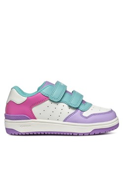 Sneakersy Geox J Washiba Girl J45HXB 000BC C8R4A M Fioletowy ze sklepu eobuwie.pl w kategorii Buty sportowe dziecięce - zdjęcie 184256651